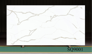 Кристаллический кварцевый камень без кремния, белая столешница/столешница для кухни/ванной комнаты/отеля/лаборатории/торгового центра/магазина