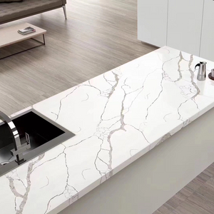 Los materiales de construcci&oacute;n de piedra de cuarzo Calacatta con precio de f&aacute;brica