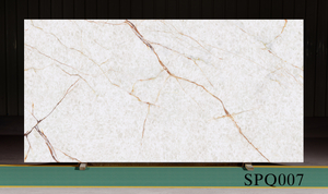 中国シリカフリー 3D フルボディプリントクォーツストーンホワイト/ブラック/ゴールド/グレー静脈キッチンカウンタートップ/ワークトップ/ベンチトップ用